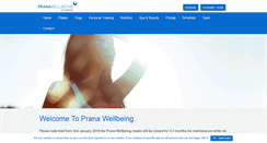 Desktop Screenshot of pranawellbeing.com